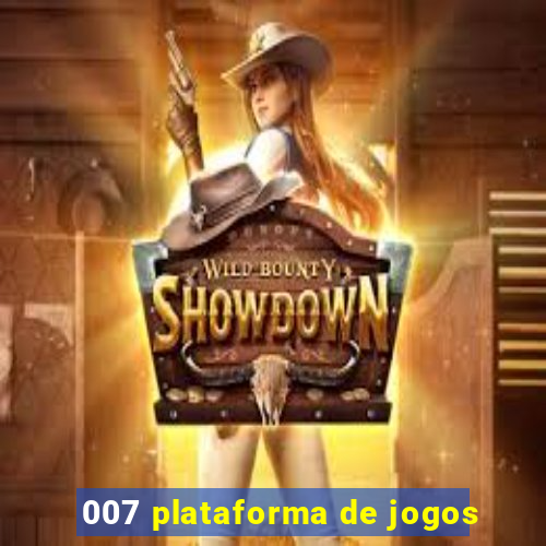 007 plataforma de jogos